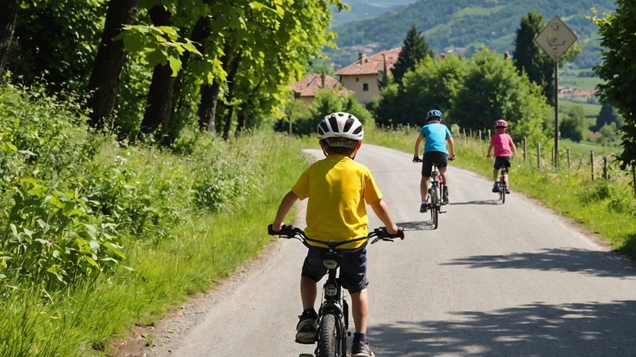 Colli Euganei in bici con bambini: come trasformare la gita in un'avventura educativa Colli Euganei in bici con bambini